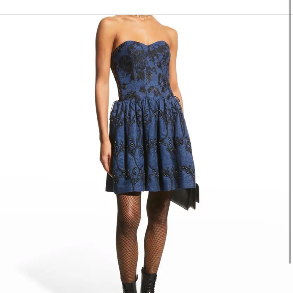 Anna Sui Eyelet Embroidery Dress - image 1